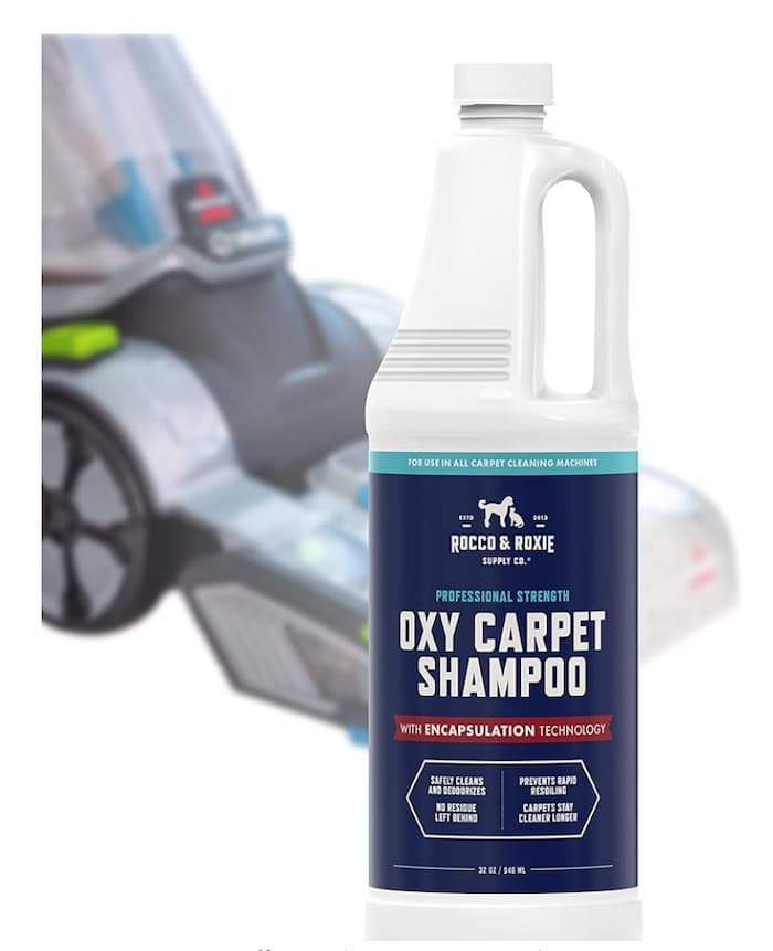 Rocco and Roxie pet safe oxy carpet shampoo